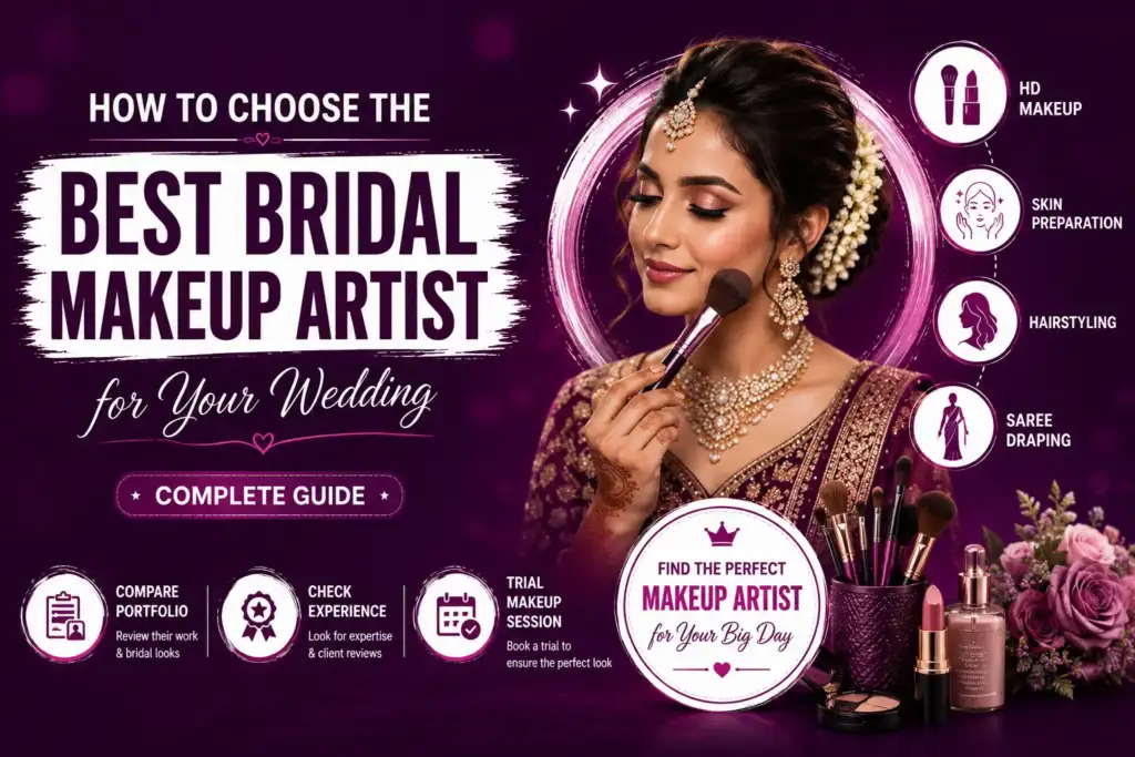 How to Choose the Best Bridal Makeup Artist for Your Wedding