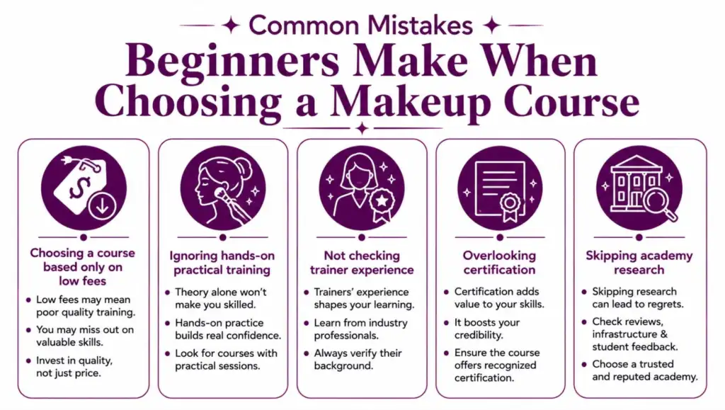Common Mistakes Beginners Make When Choosing a Makeup Course